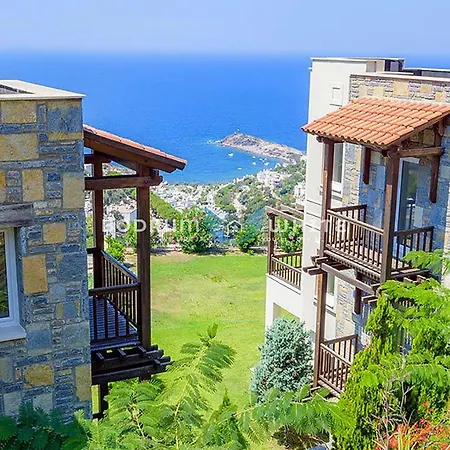 Bodrum Full Seaview Holiday Villas With Private Garden فيلة